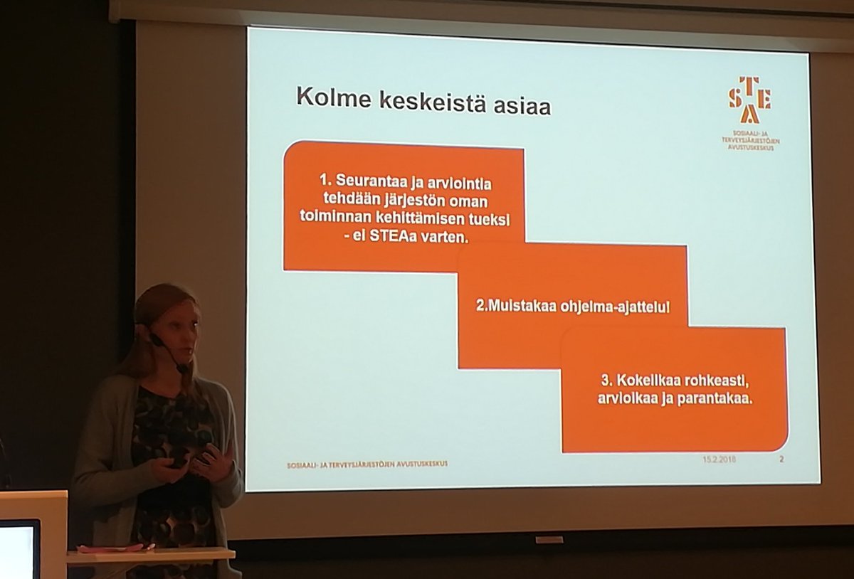 jotoivo's tweet photo. Miksi tehdä seurantaa ja arviointia #järjestö'issä? Nina von Hertzen-Oosin kiteyttää keskeisimmät asiat. @STEAtekoja @toimintakyky https://t.co/xdHVTVPWJl
