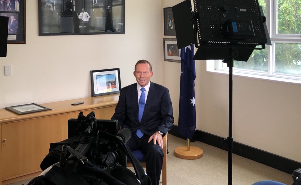 Tony Abbott tweet media