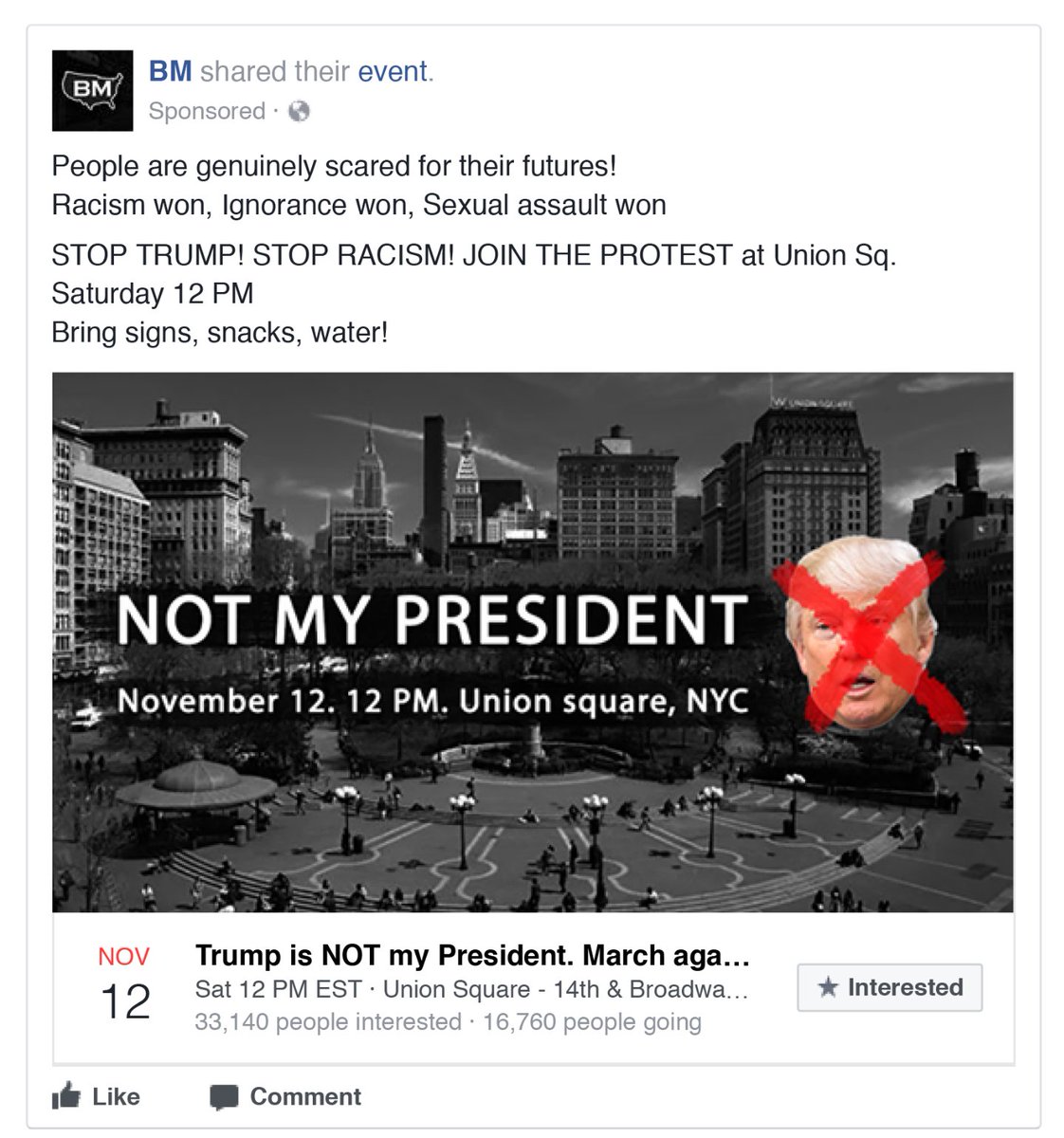 JeffMaga2020's tweet image. In a bizarre twist, Russian ads are responsible for the left's demented hatred of @realDonaldTrump! 😂😂😂