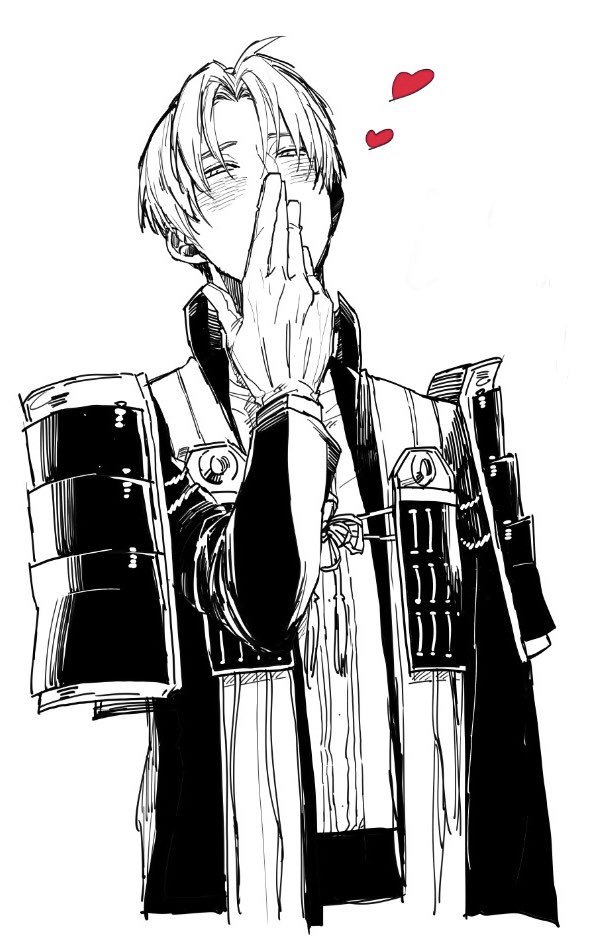 手描きイラスト　【想像の魂】　原画 銀魂 THE FINAL』空知英秋描き下ろし原画から銀時と高杉のビジュアル