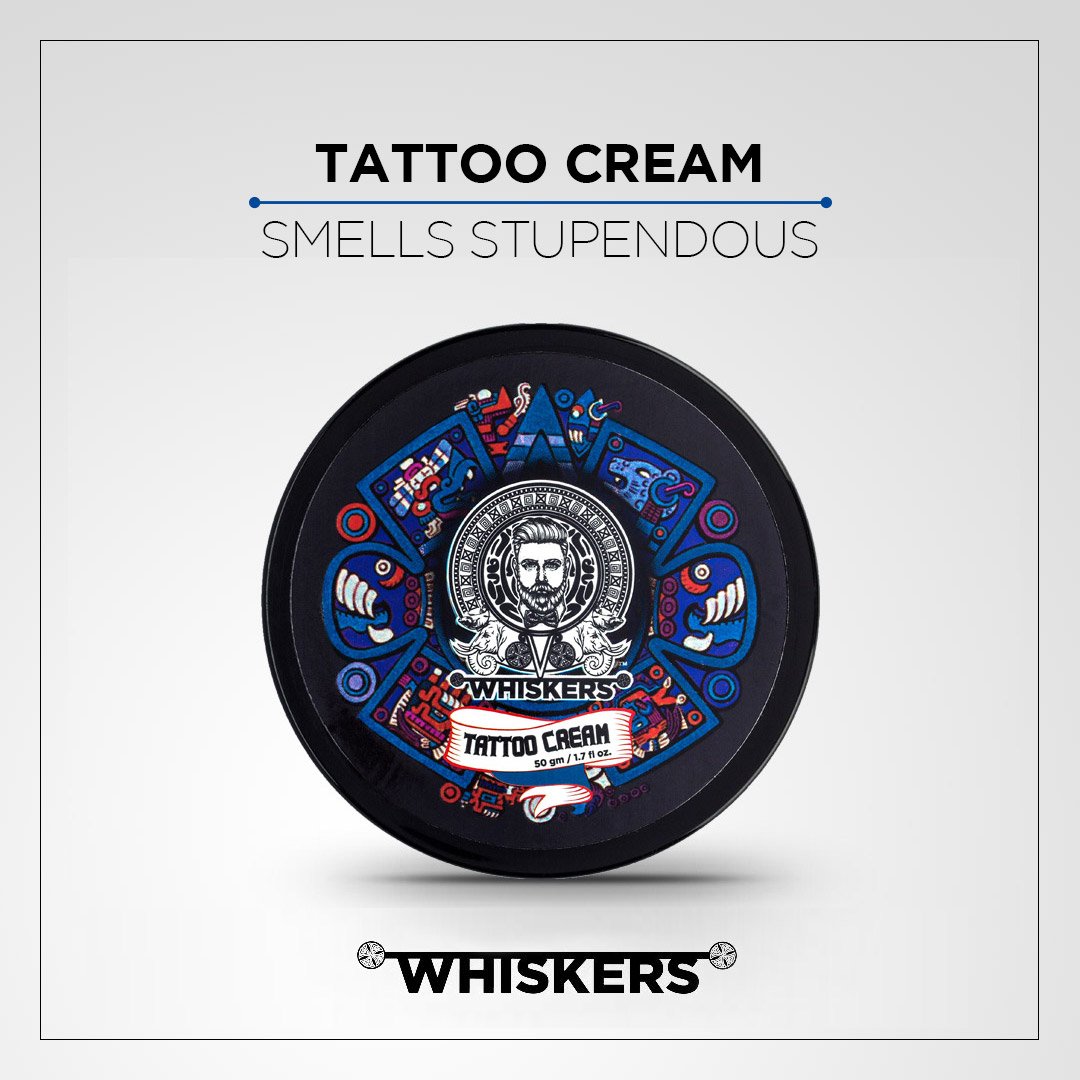 WhiskersIndia's tweet photo. Best Tattoo care in town! Tattoo cream from Whiskers, protect, heal and enliven your tattoo art. Make statements wherever you go!
#whiskersformen #tattoocream #natural #organic #tattoolotion #tattoohealing #tattooaftercare #tattooprotection #bodyart #preventcolorfade #tattoo https://t.co/PeSTTegAHK