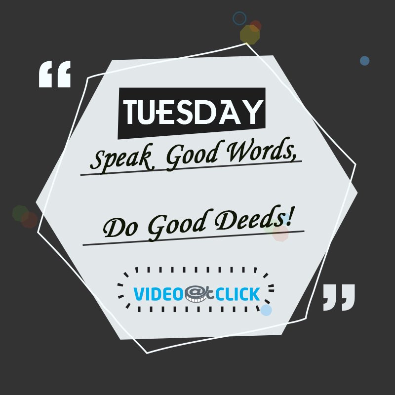 videoatclick's tweet photo. Something positive for this Tuesday! :)
#AnimatedVideoMarketing #3DExplainerVideos #Animation #TuesdayThoughts #VideoAtClick https://t.co/zMUPaFQBfl