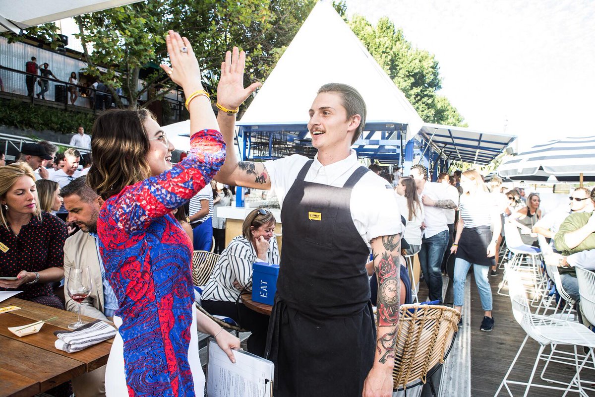 hilarymcnevin's tweet photo. Why are @aliceinframes &amp; @MaLmeiers high-fiving? The #foodforthought event, Feb 12 @arboryeatery was a success, raising $29K &amp; since then, it's been announced that Mal is #communityambassador @ruokday #Malrocks @byPennyStephens @NickBennettchef @John__Donegan @leighhenningham https://t.co/sbw1NOXkE0