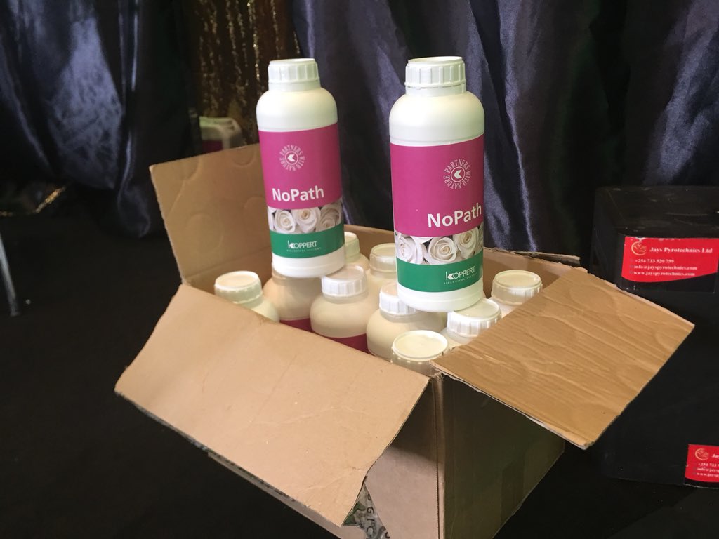 NStut's tweet photo. @KoppertKenya Launch #NoPathLaunch of exciting new natural fungicide called NoPath #ResilientGrowing. https://t.co/ccXSBqfPpH