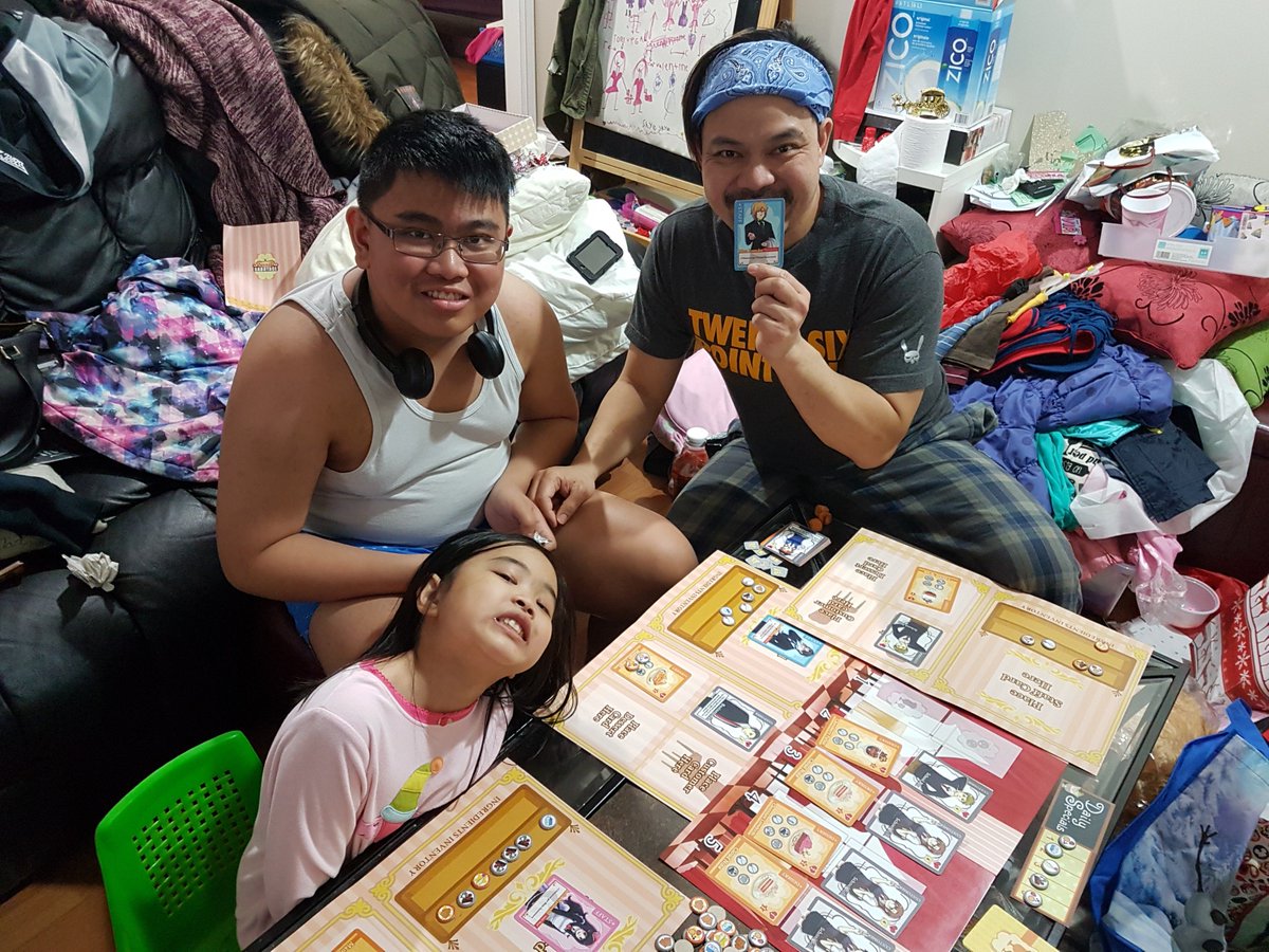 i_mella's tweet photo. Thank you @LCI_Vancouver &amp; @WhiteRavensGame for the Sweet Sabotage! Kids &amp; fam loving it! https://t.co/s0jSSd0Fbf