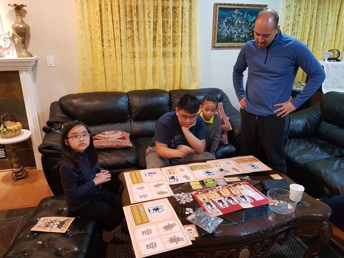 i_mella's tweet photo. Thank you @LCI_Vancouver &amp; @WhiteRavensGame for the Sweet Sabotage! Kids &amp; fam loving it! https://t.co/s0jSSd0Fbf