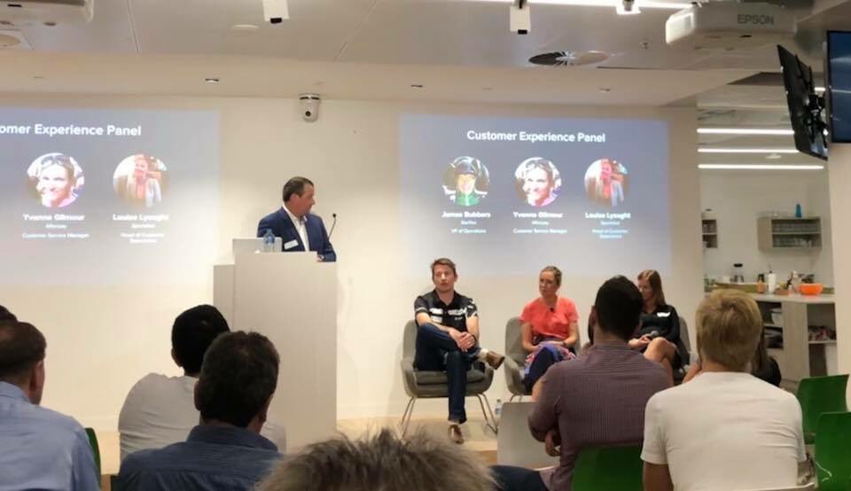 Our Sportsbet superstar Louise Lysaght, Head of Customer Exp on #customerexperience panel closing <a href="/Zendesk/">Zendesk</a> Spark Conference. 

Great place to learn, share stories &amp; create synergies w other <a href="/Zendesk/">Zendesk</a> customers. #customerobsession #SBOutandAbout #workatsportsbet
