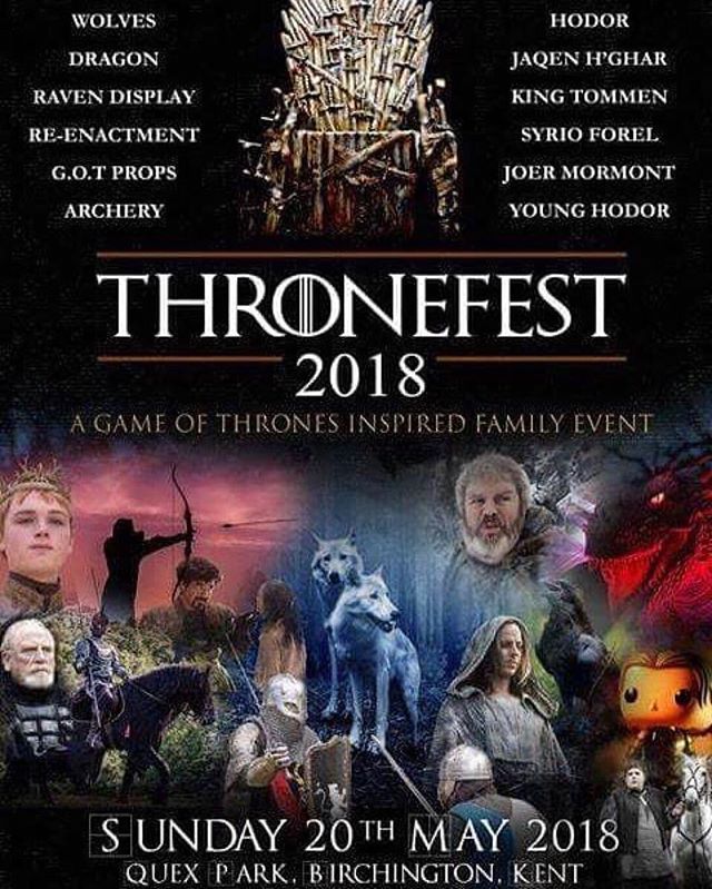 thronefest2018's tweet photo. #Thronefest isn’t just for grownups! We have a free all day bouncy castle, face painting, design a shield in our craft area, pony rides as well as mini farm, birds of prey and a dragon 🐉 #familyfriendly #familydayout #medievalevent #instakids #funfor… https://t.co/dMwnRWhAbh https://t.co/KGSATjnqaH