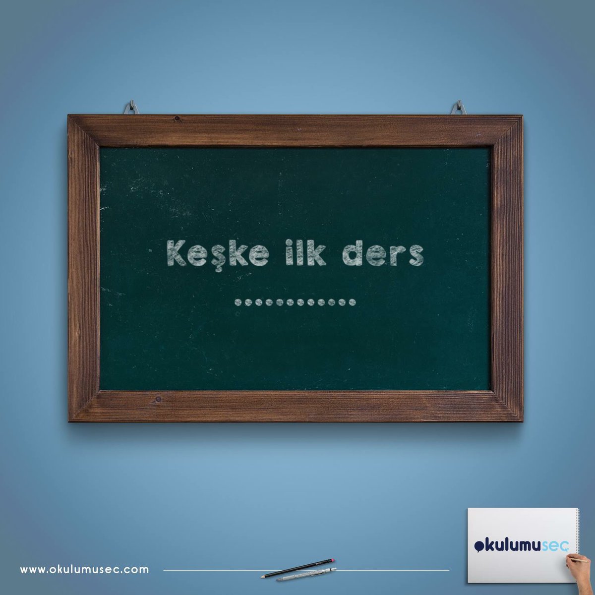 Zil çaldı, dersler başladı! Keşke ilk ders .......... olsa! Boşluğu tamamla, herkesle paylaş. 😉

#okulumuseç #ders #öğrenci #salı #okulrehberi #özelokulrehberi #eğitim