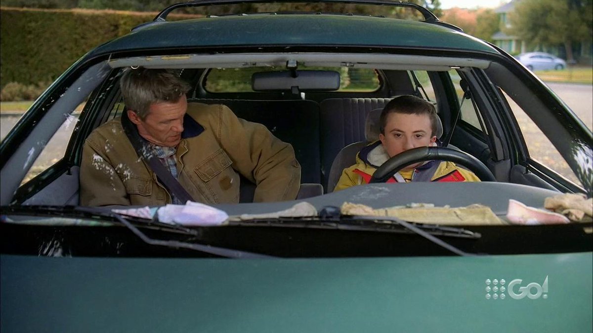 9Go! on Twitter "The roads are no longer safe... Brick's learning to