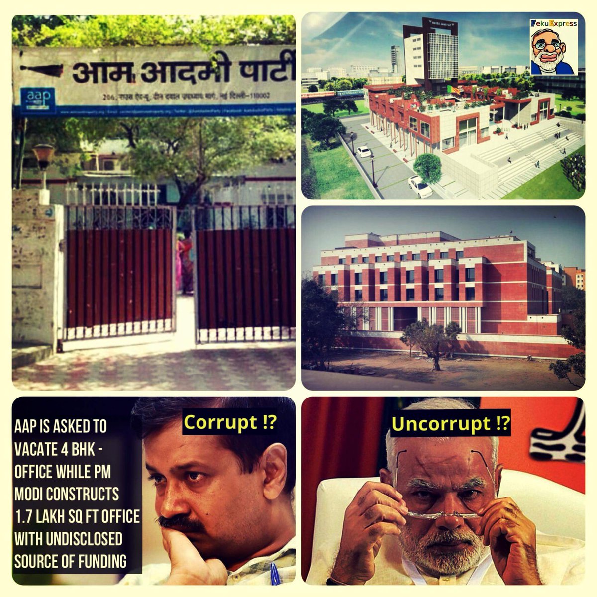 hackinayaz's tweet photo. #Kejriwal is most corrupt because he disclosed party funding. #Modi is incorruptible because “Julian Assange” says so.
#TuesdayThoughts #WhereIsNiravModi #BJPOfficeScam #BJP_भगाओ_देश_बचाओ #AreYouInUP https://t.co/c2pyI8xWTF