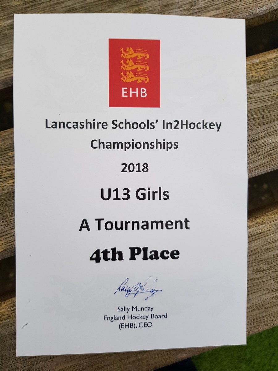 Well played y8 LSA hockey team yesterday. 4th in Lancs🏑🥉