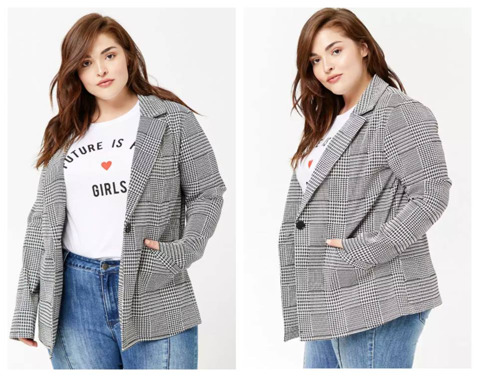 StylishCircle's tweet photo. A checked blazer can be the perfect piece to complete a professional look. 

Wear it with a simple tee for a relaxed vibe.
https://t.co/DT1YN9b2FT https://t.co/cyzQB2ffRY