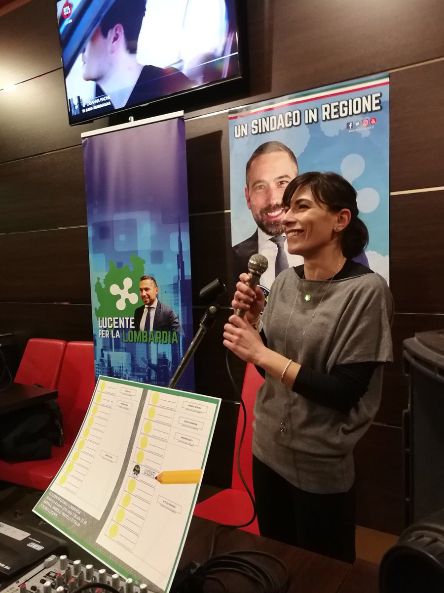 RobiCastelli's tweet photo. Il mio intervento a Mediglia a sostegno di @FrancoLucente in vista delle elezioni regionali della Lombardia. Un voto per Lucente è un voto per il territorio. https://t.co/mnP4rCUZuW