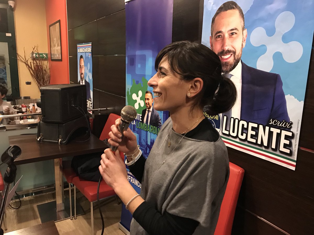 RobiCastelli's tweet photo. Il mio intervento a Mediglia a sostegno di @FrancoLucente in vista delle elezioni regionali della Lombardia. Un voto per Lucente è un voto per il territorio. https://t.co/mnP4rCUZuW