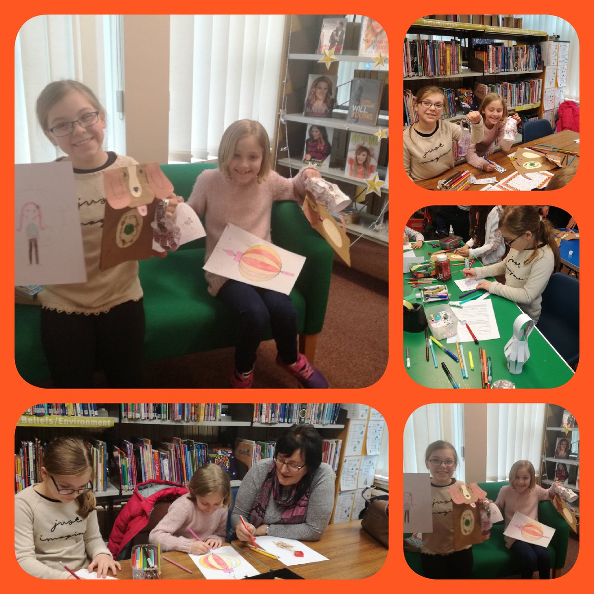 StaffsLibraries's tweet photo. A fantastic week of half term crafts, lego fun and jigsaws kicked off yesterday at #CodsallLibrary https://t.co/vRu22Sc6X4