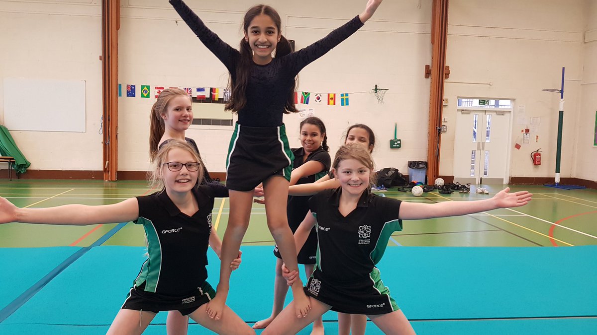 PhysEdSCPS's tweet photo. Great team work in Year 6 Gymnastics lessons as they build group balances and sequences! #SCPSYear6 #SCPSGym https://t.co/QCj8J6XLCW