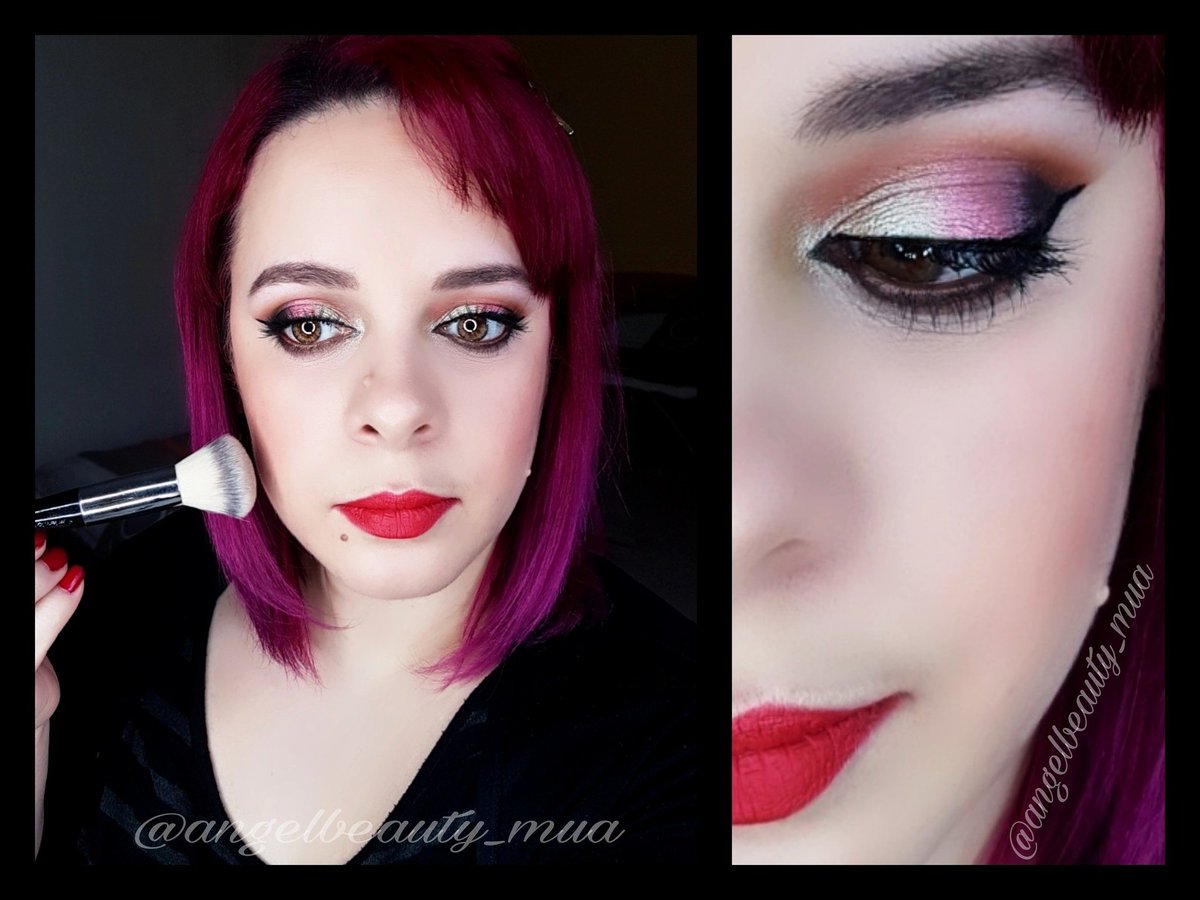 AngelBeautyMua1's tweet photo. Makeup of the day 😊
@Absolutioncosmetics #RougeThéatre 💄
@laboratoires_dermance #Skinlight 👩
@lesourcil 👀
@morphebrushes #35B #35o2 👀
@NyxCosmetics liner #hellafine
@sabemassonparis Soft Perfume Etre ici & Ailleurs
#Mimesis Sérum de Parfum Le Matin du Monde https://t.co/rZB5Audxbw