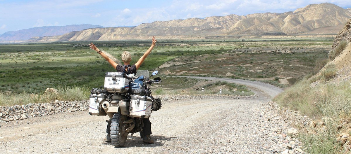 Kinga <a href="/onherbike/">Anelisen Herbike</a> is continuing her adventure in Kyrgyzstan and she has only praise words about central Asia's landscape and people!
Read her story about riding in this stunning country, staying with locals in a yurt and crossing the Tajikistan border...
bit.ly/OnHerBike