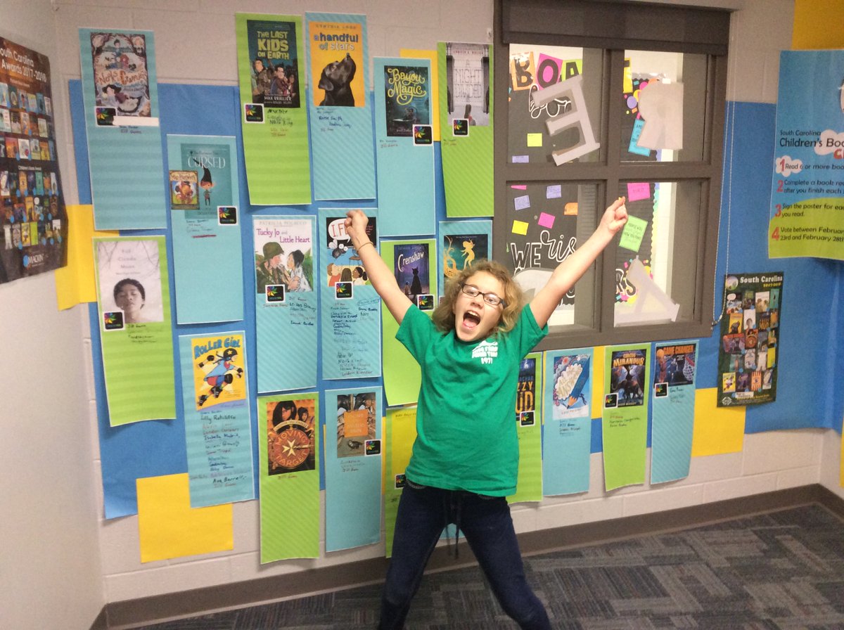 livingekim's tweet photo. A1 Most uplifting professional book has to be The book Whisperer @donalynbooks (and great to read with faculty) and kidlit (SC Book awards!) - instant street cred if you share a nominee you love. #slowchat #ChatCCSD #ReadCCSD @VOCALCCSD @CCSDInnovation @CCSDConnects @SCASLNet https://t.co/36a1nT08XT