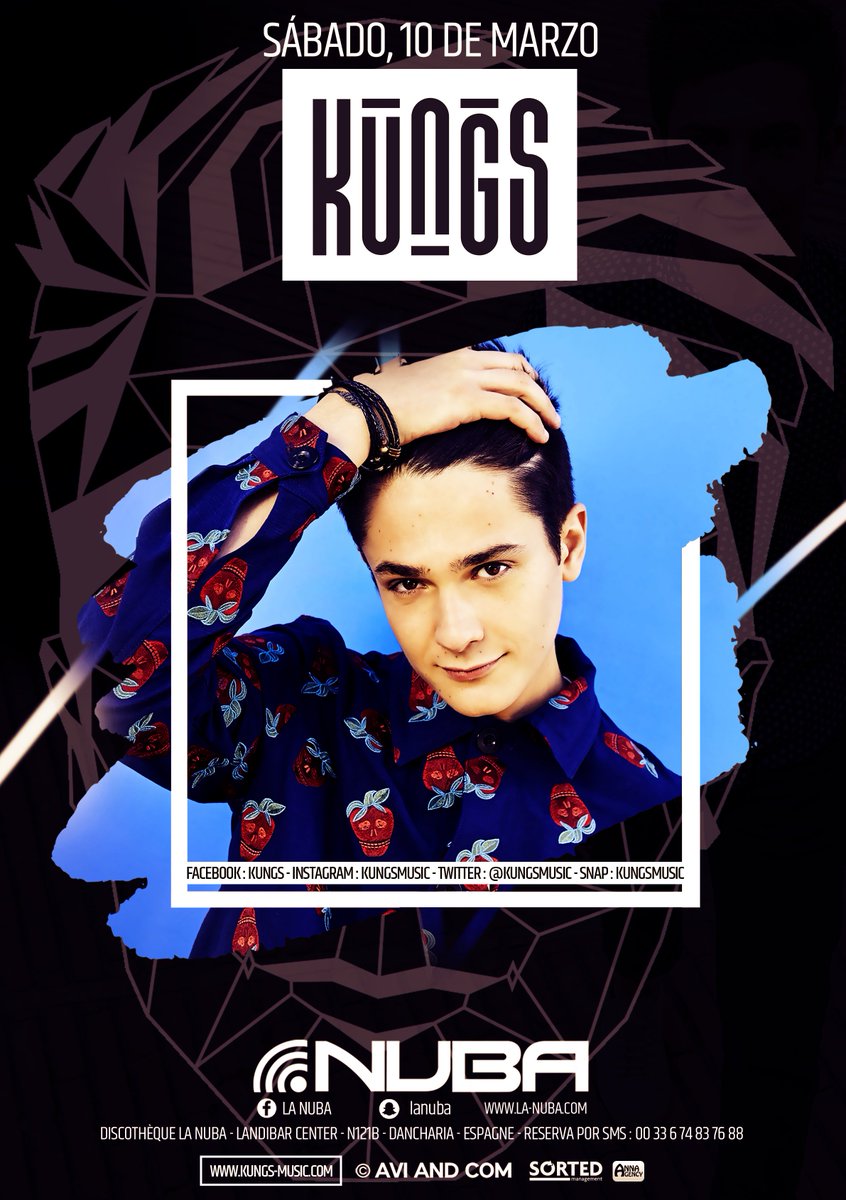 la_nuba's tweet photo. Después de haber actuado en las discotecas y festivales más grandes del mundo, Kungs tocará en la Nuba para celebrar los 15 años del club más grande del País Vasco.
Junta el evento: https://t.co/L915ypE7X3 https://t.co/Wvxj8ElWpn