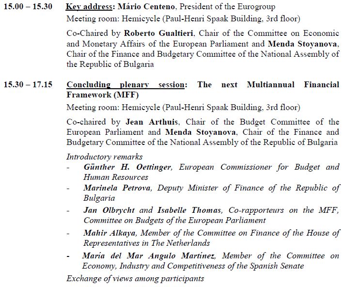EP_Budgets's tweet photo. #MFF on agenda of #EPW18 concluding plenary session. FOLLOW LIVE: https://t.co/in50dccqzI All info: https://t.co/T5xSBgKg90 #EUBudget https://t.co/661xJ1aqIT