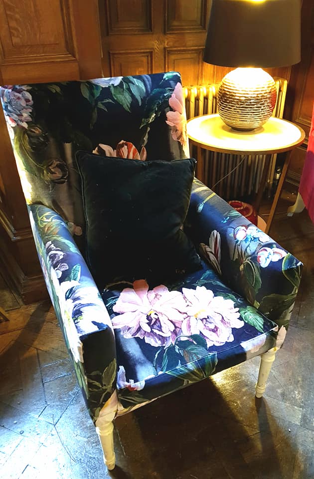 How I wish this was my new office chair but instead it has made its way to the Great Hall reception <a href="/jesmonddenehous/">Jesmond Dene House</a> #refurbishment programme underway. #interiordesign <a href="/karenkwd/">Karen Walker Design</a> #Gorgeous
