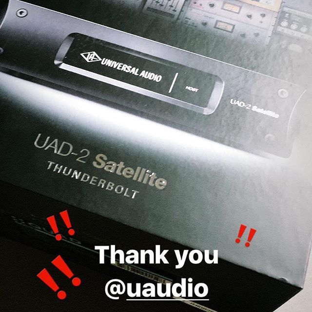 Much love to the good people at <a href="/uaudio/">Universal Audio</a> for sending over some goodies!! 💸🤘🏼😎
-
#universalaudio #satellite #mixing #autotune #plugin #audio #sounddesign #saucey #newmusic #producer #beatmaker #drums #drumkit #beats #instrumentals #music #hiphop #trap … ift.tt/2GtsmMD