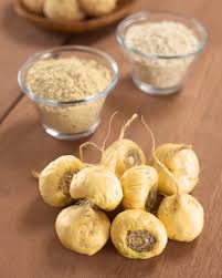 2 Tablespoons of #Maca root powder has 79.8 milligrams #vitamin C (133 percent DV) 1.7 milligrams copper (84 percent DV).