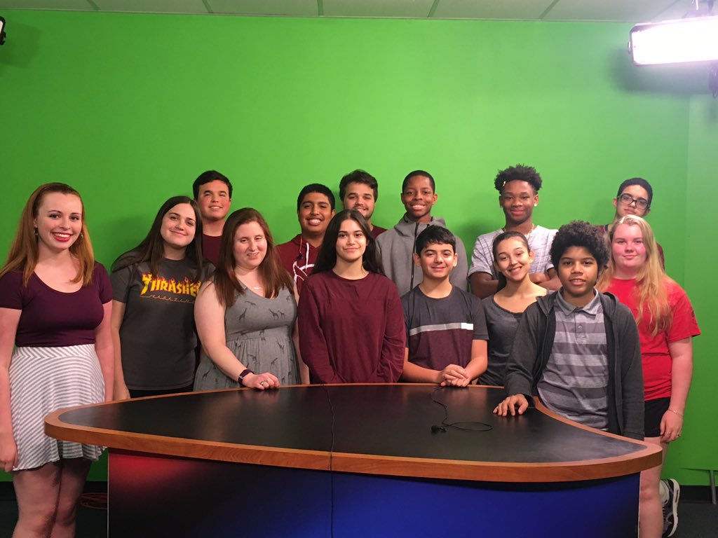 GaitherGTV's tweet image. On Friday, GTV wore maroon and silver to support our fellow student journalists and the entire Marjory Stoneman Douglas community. #WeStandWithMSD #FSPA @FSPA