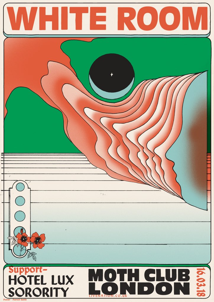 Our biggest shows yet are approaching. Buy now, reap the rewards later, it’s a sound investment. 🧠🦖

<a href="/PatternsBTN/">Patterns</a> | 15.3 | bit.ly/2kmLy9g

<a href="/Moth_Club/">MothClub</a> | 16.3 | bit.ly/2nujQZd