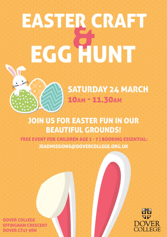 DoverPrep's tweet photo. Easter Crafts and Egg Hunt for ages 2-7 on Saturday, 24th March - join in the fun! #egghunt #craft #jointhefun #thinkcreativity https://t.co/bxWBEAA03t
