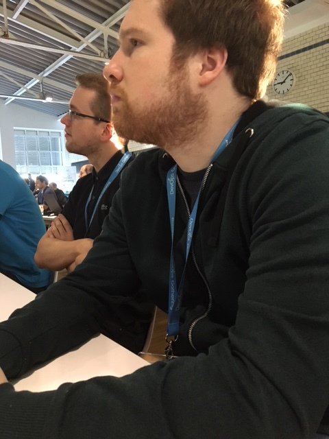 limbiqs's tweet photo. @DevOpsGathering is happening right now in Bochum! Of course our IT guys are all there to enjoy the presentations, meet other #softwaredevelopers and exchange some knowledge. 
If you are looking for a new challenge talk to one of our teammates and become part of limbiq! #DOG18 https://t.co/j0chGgAq7Z