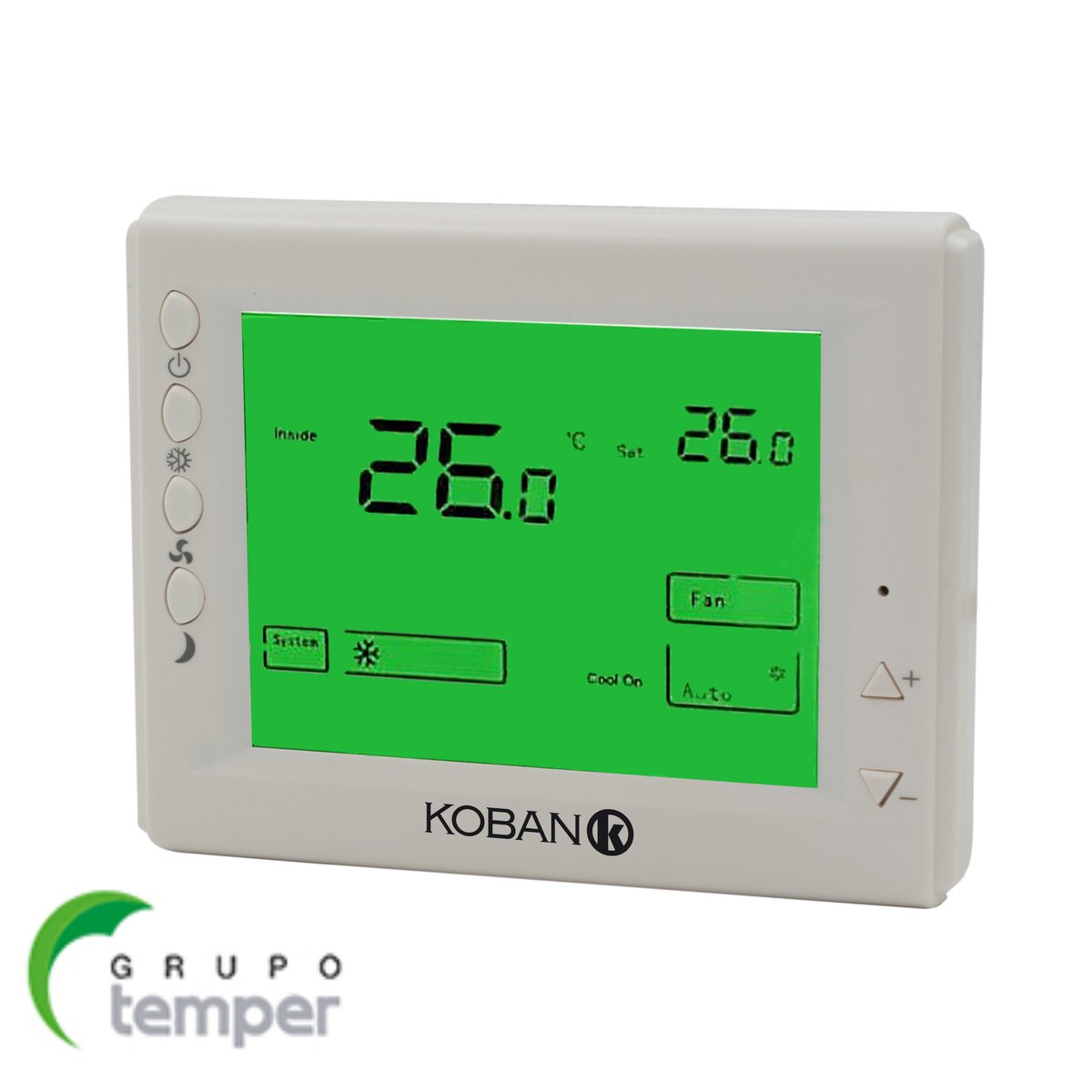 KTFD-01, el nuevo termostato fan-coil KOBAN (Grupo Temper)
Más información ➡️ bit.ly/2EQoIPN