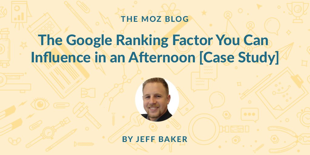 Marie_Parfitt's tweet image. The Google Ranking Factor You Can Influence in an Afternoon [Case Study] tracking.feedpress.it/link/9375/8328… #KPRS #udobiz