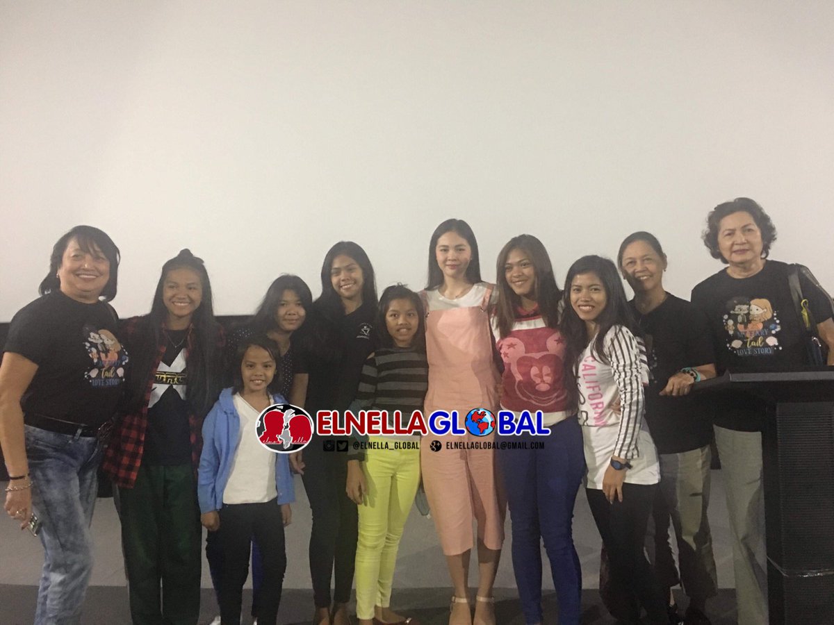 ENGlobalPH's tweet photo. Thanks Tita Lita for the BS! Sobrang HAPPY  ng mga Madre and the kids while watching My Fairy Tail Love Story! @SuperElmo @superjanella https://t.co/H4ooIebtFV