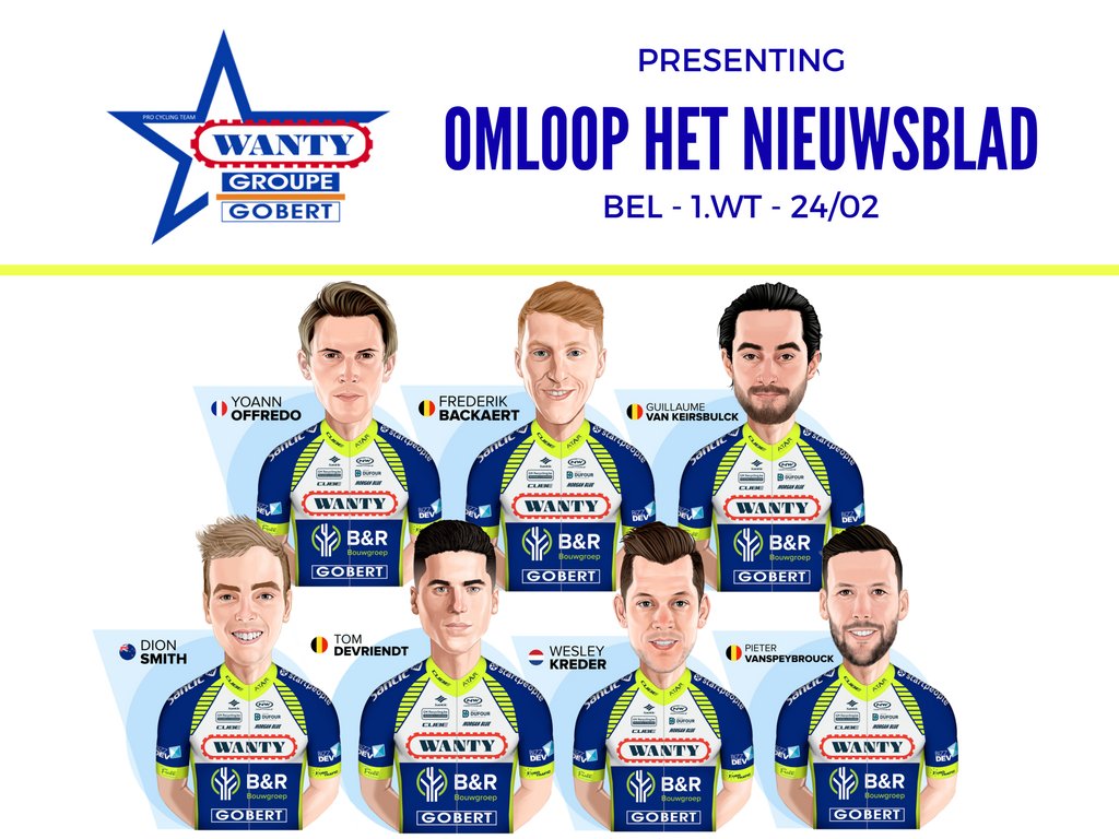Classics season is here 🙌

Lining up for 🇧🇪 <a href="/OmloopHNB/">Omloop Nieuwsblad</a> on Saturday with this #TeamWGG squad 💪
 
#OHN18