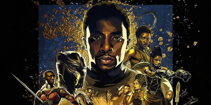 ComicConAtSea's tweet photo. Beautiful Black Panther art <3 https://t.co/xLjBE6o0xN
