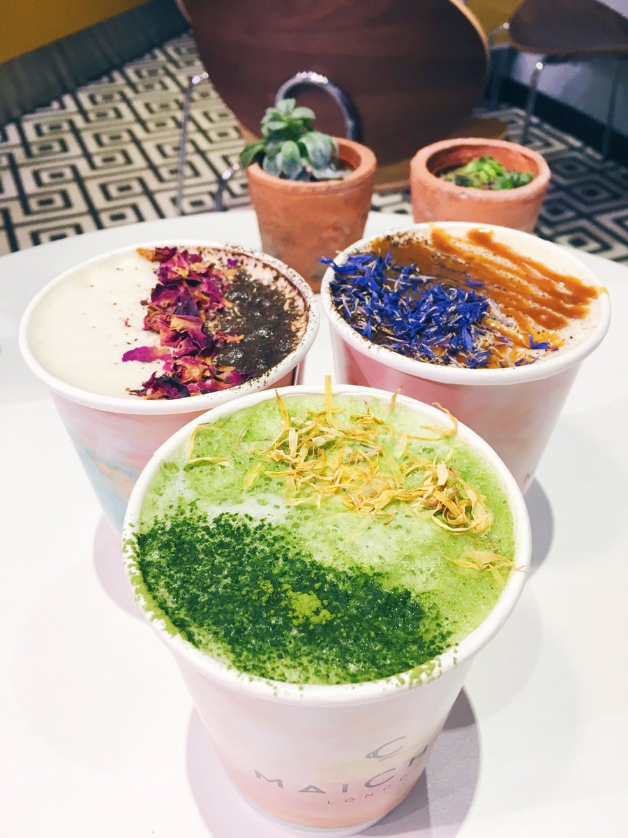 I ❤️ you a latte 🍵
.
This lovely little cute #teashop have so many variations of #tea. Once you chose the tea, they brew them straight in front of you. We were spoilt for choice but I remained loyal with my #matcha latte and friends went for #roselatte and caramel #latte