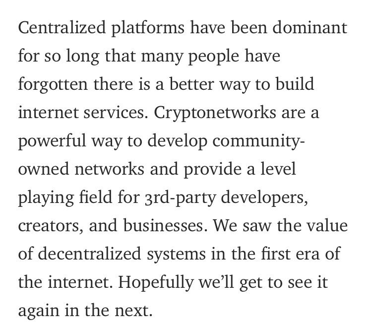 Why decentralization matters! 

medium.com/@cdixon/why-de…