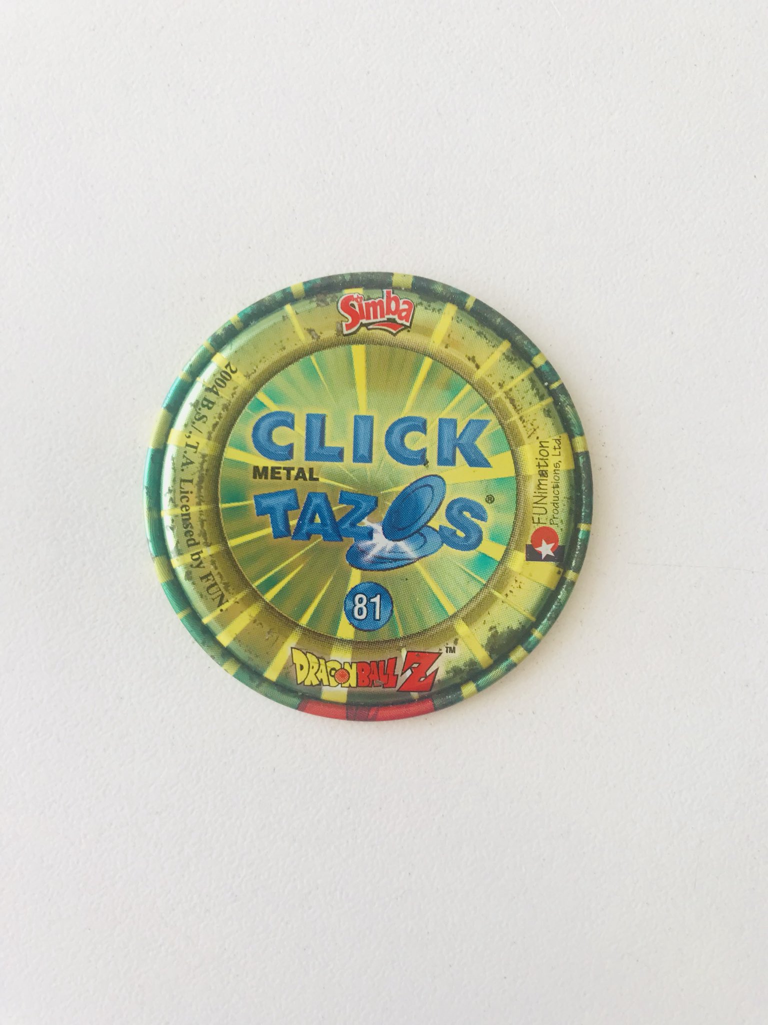 Please No Dm Found This In My Old Stuff Dragon Ball Z Tazos Bought Simba Chips Just For Them We Were So Obsessed Goodtimes T Co Cdfflmgbls