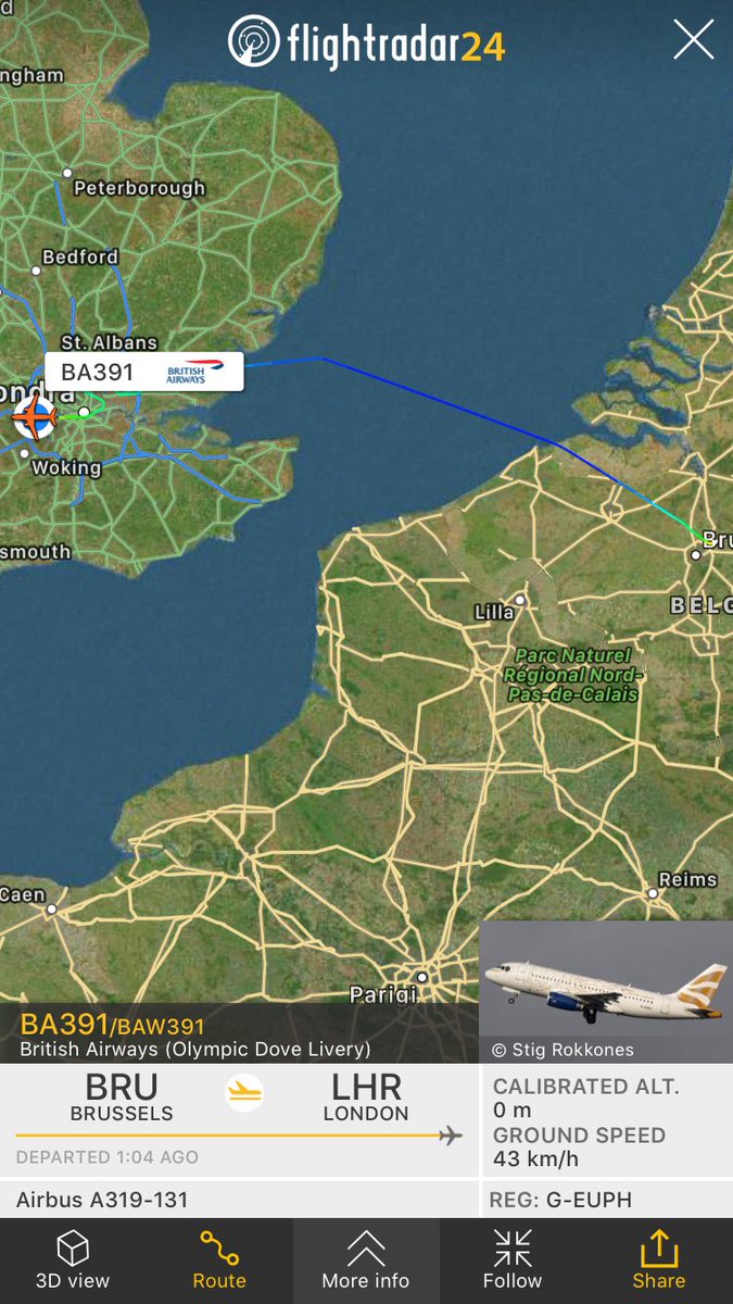 V_Forconi's tweet photo. #BA391 from Brussels to London
https://t.co/JRS4eMCxPy #AvGeek https://t.co/gTUITHVPHh