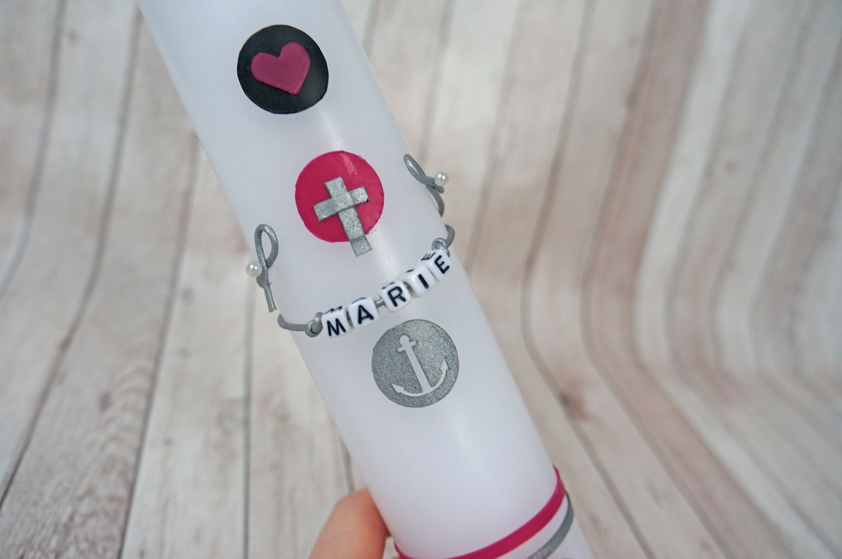 vbshobby's tweet photo. Perfekt für die Kommunion, Konfirmation und Taufe: Im Blog findet ihr eine Anleitung für diese tolle individuelle Kerze. Zusammen mit den Kindern, macht das Basteln einen riesen Spaß! https://t.co/hc7BRW5QaI https://t.co/N6EDNxnJU4