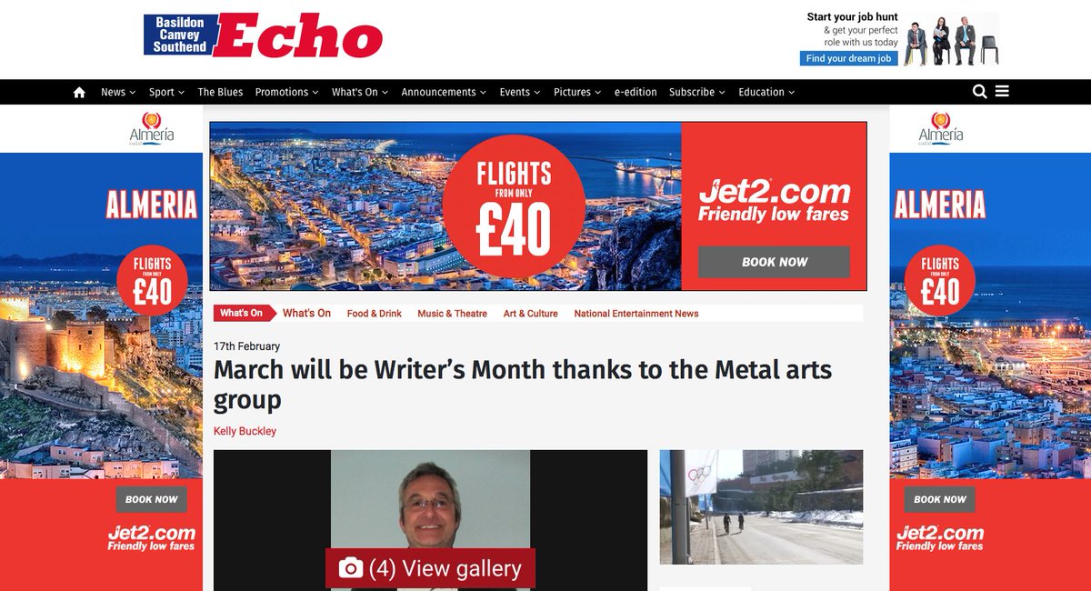 READ: #PopUpEssexWritersHouse feature in <a href="/Essex_Echo/">Essex Echo</a>

#MetalSouthend #ChalkwellHall @EssexBookFest - March

metalculture.com/southend-pop-u…

#Writers #Writing #Southend #Westcliff #Leigh #Essex