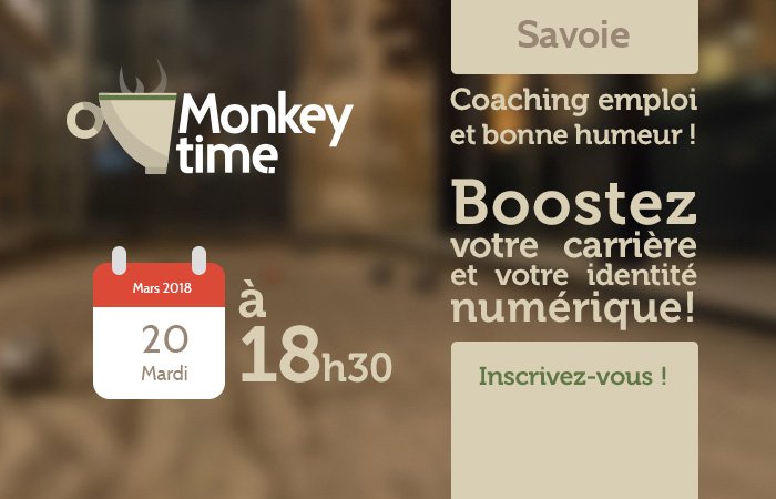 Monkey time Savoie #2 – Session coaching et bonne humeur ! dlvr.it/QH4Hk6