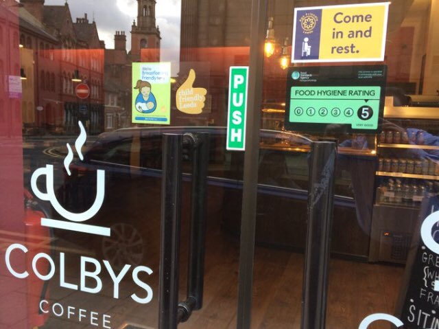 Need to escape the hustle and bustle for a few minutes to catch your breath? You’ll find a comfy chair and a warm welcome with us! We’ve joined the #ComeInAndRest scheme. Find us behind the Town Hall #agefriendly