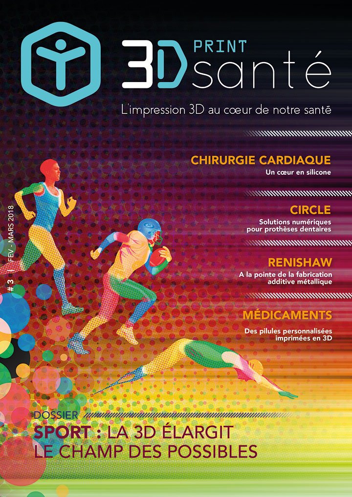 3DPrintSanteMag's tweet photo. Tout nouveau tout beau, le troisième numéro est en ligne ! A télécharger gratuitement sur https://t.co/bzfWCOeluH
Le dossier : Sport, la 3D élargit le champ des possibles. 
#3Dprinting #3Dmedical #3Dhealth #sports #MedTech https://t.co/KDdkhvg8Ah