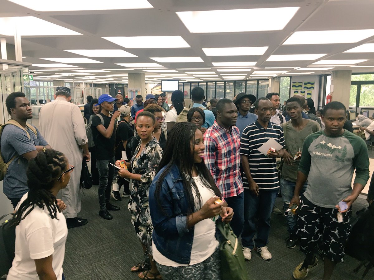 UJLibrary's tweet photo. #UJ Postgraduate Open Day at #APK campus. After the presentations the postgrad students were given a tour to the #UJLibrary #ResearchCommons space https://t.co/mWaRpkt21S