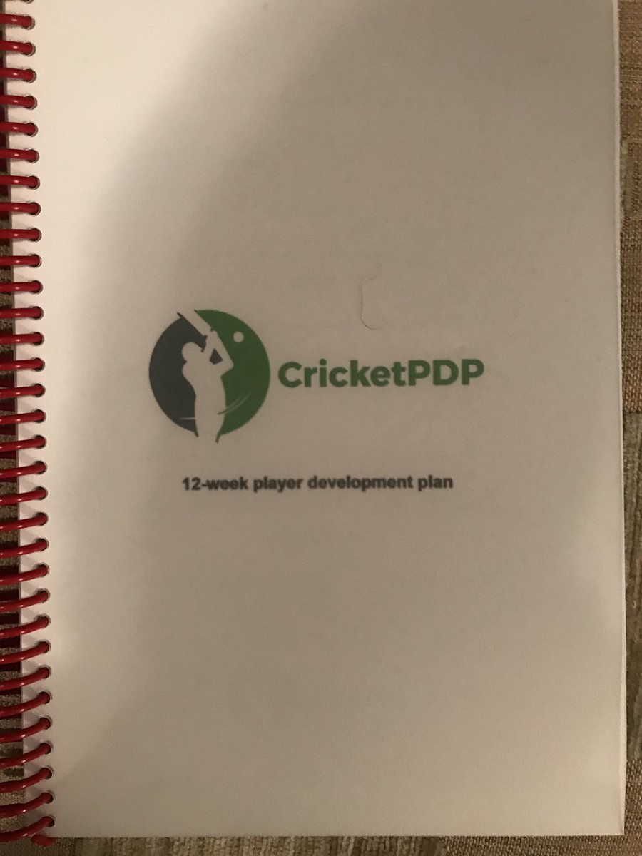 Thanks to <a href="/cricket_pdp/">CricketPDP</a> for a copy of the player development plan. Is really good for logging all player feedback and reviews