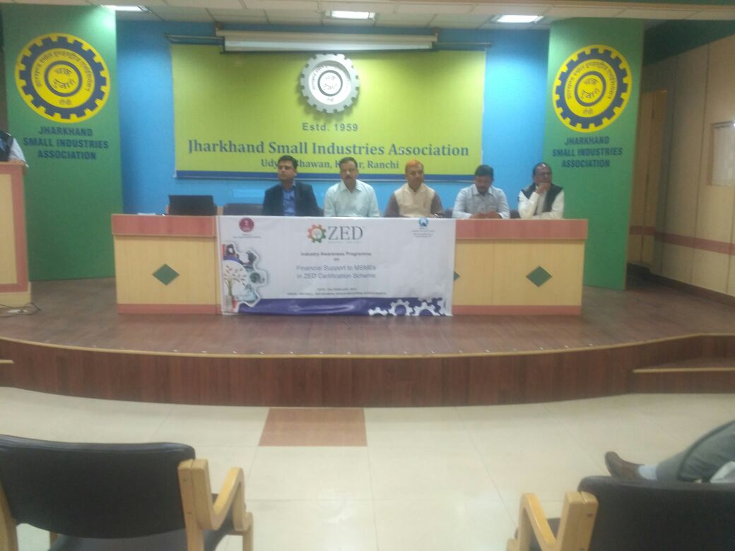 QualityCouncil's tweet photo. #SuccessfullyCompleted @ZED_QCI #IndustryAwarenessProgramme at #Jharkhand on #19thFeb #ItsTimeToMakeAMark. Keep following us to know more! @minmsme @makeinindia https://t.co/zWbio4yPDH